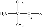The molecule 1-halo-2,2 dimethylpropane does not undergo substitution